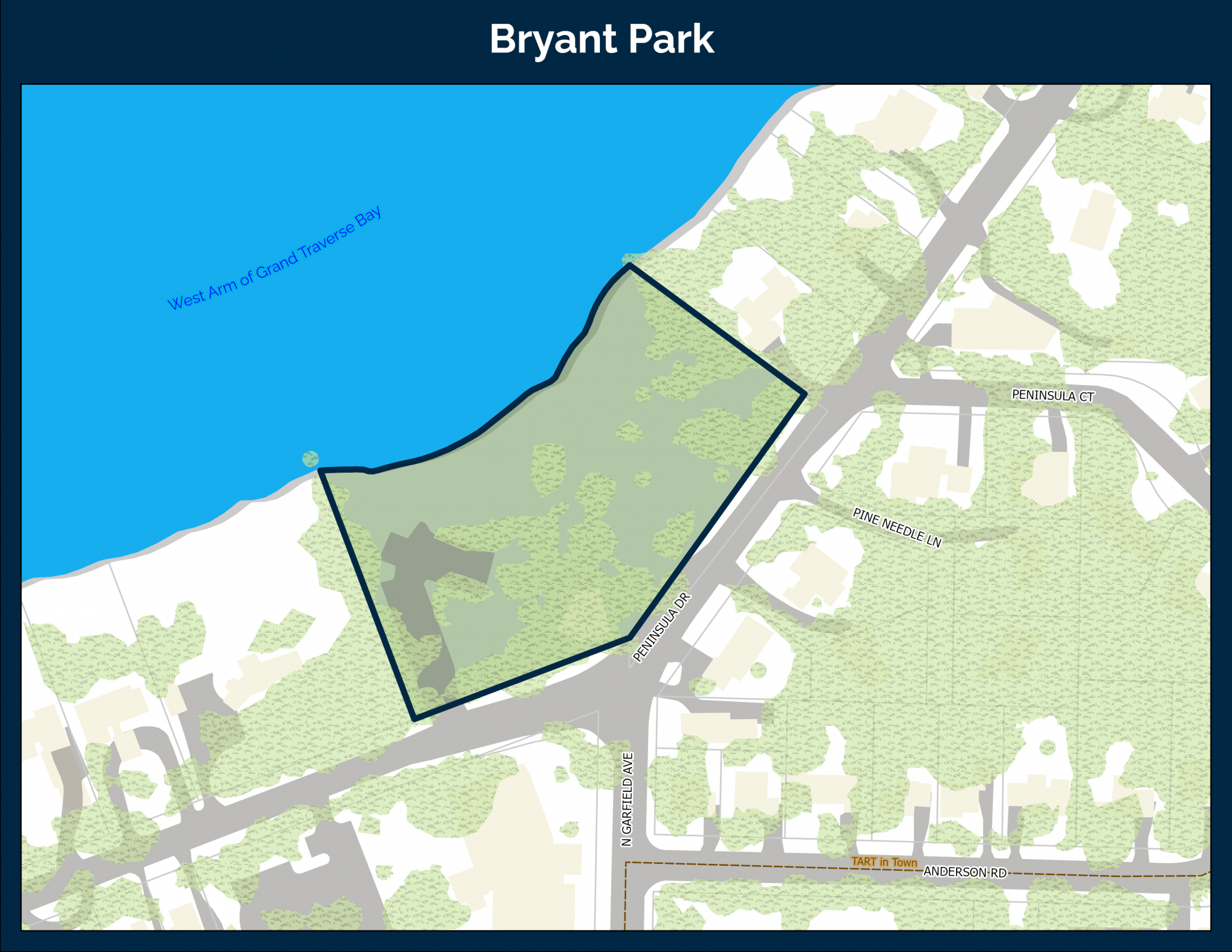 Bryant Park Map